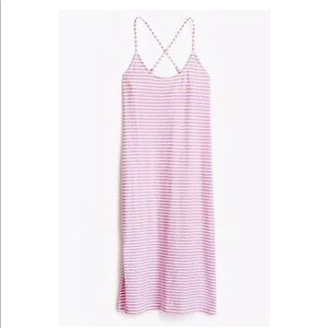J Crew Women's Strappy Knit Midi Dress